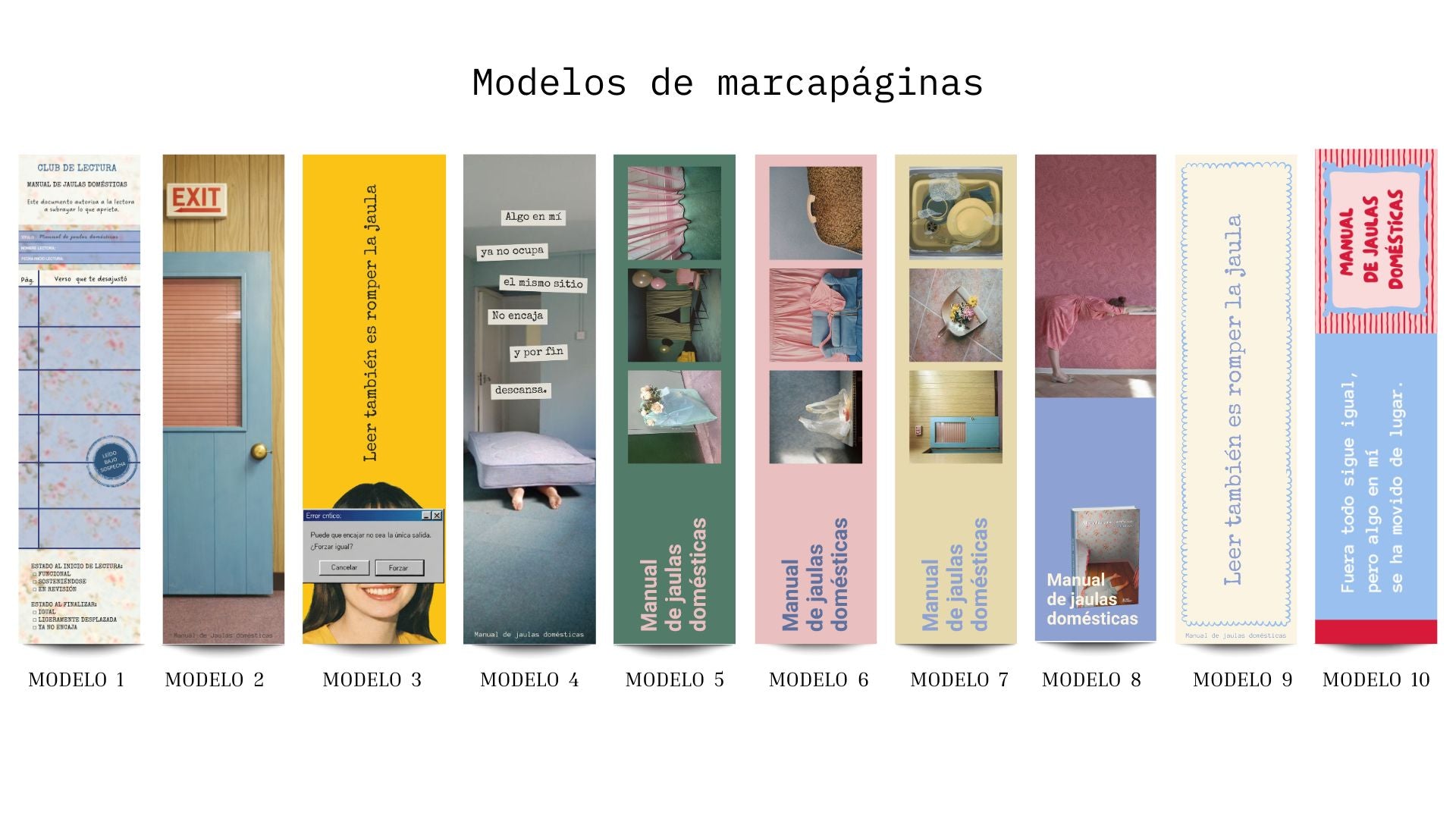 Marcapáginas personalizado