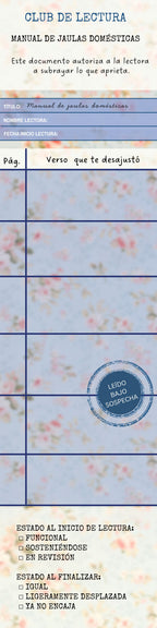 Marcapáginas personalizado