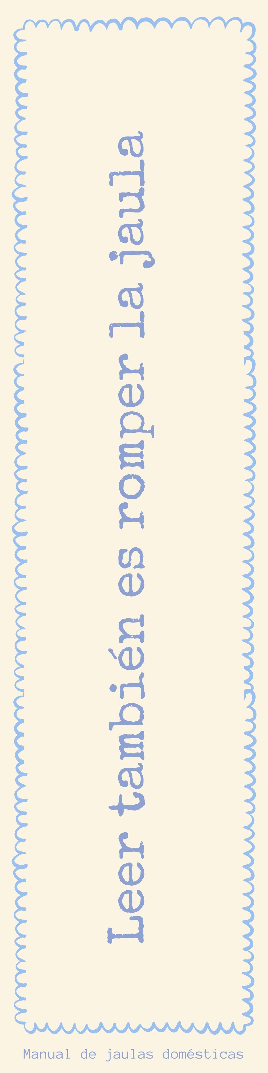 Marcapáginas personalizado