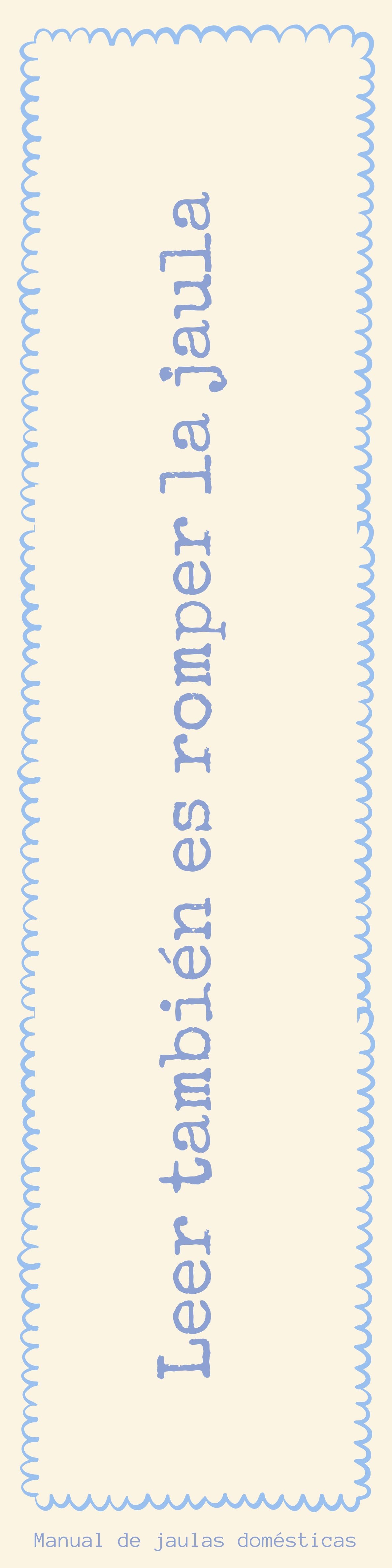 Marcapáginas personalizado